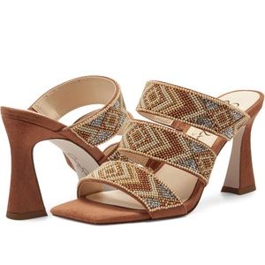 Jessica Simpson Beaded Heeled Sandals